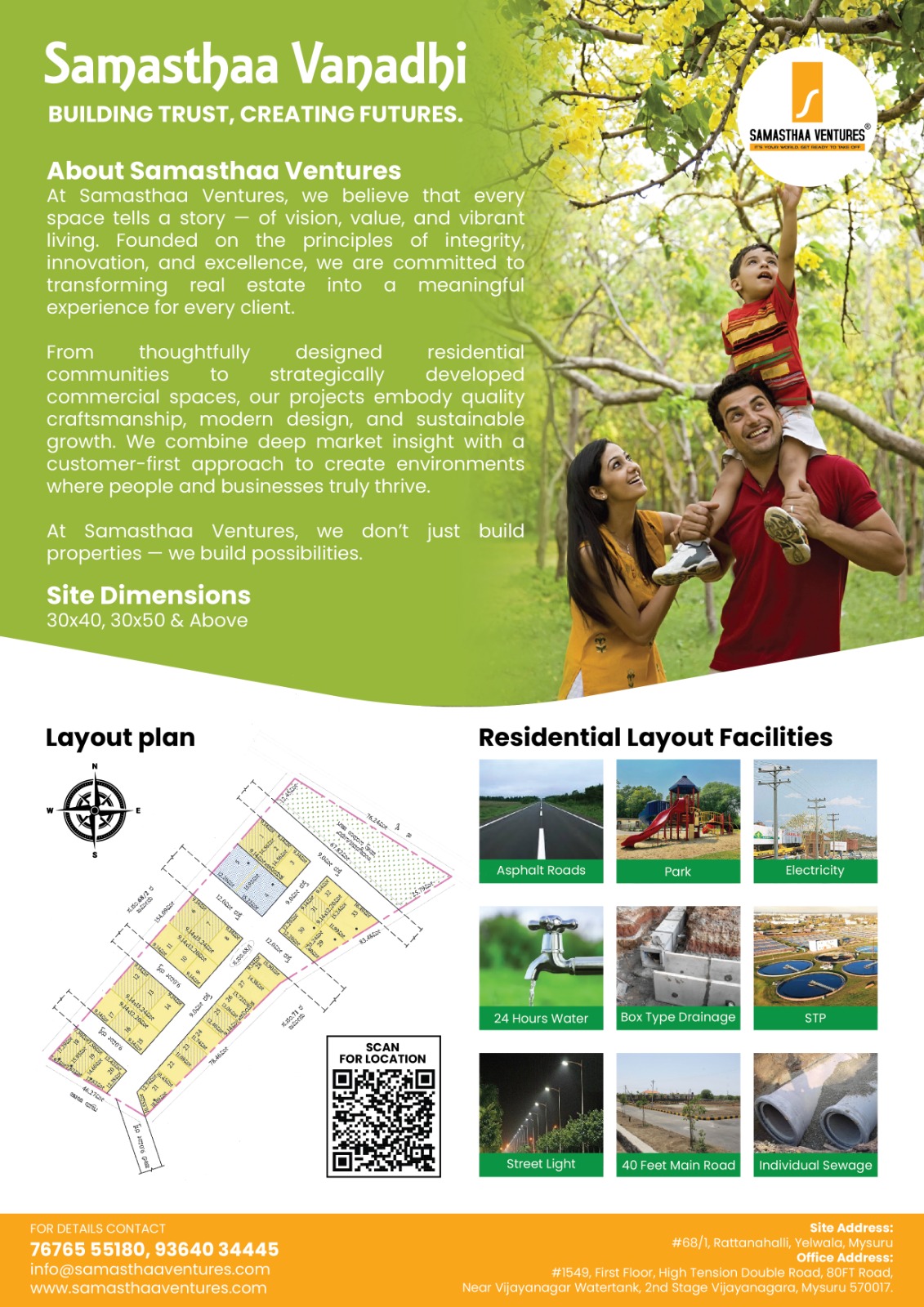 Samasthaa Vanadhi layout