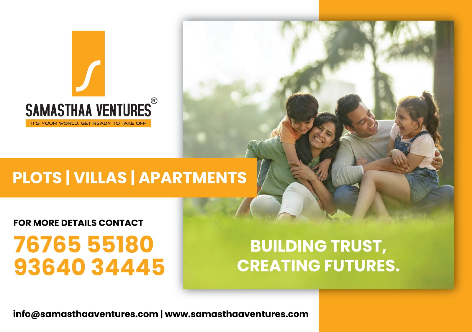 Family enjoying Vanadhi plots